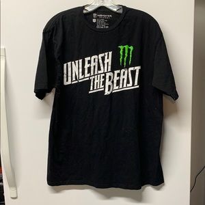 Monster energy tshirt
